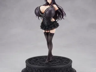 Gothic Lace Beauty – Elegant Glamour Pose Ecchi Figurine
