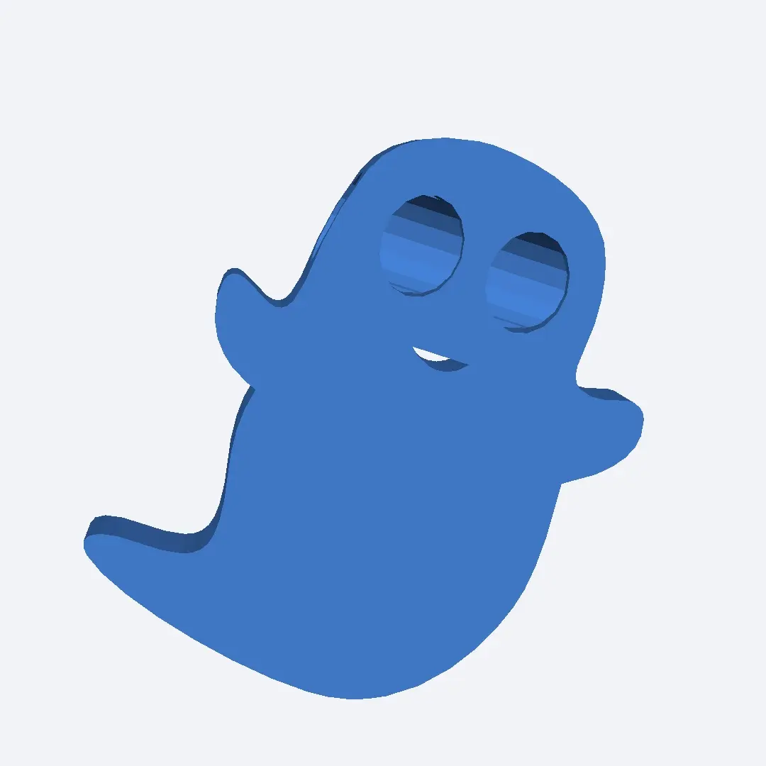 glow stick charm ghost