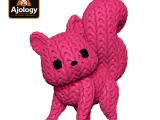 Knitted Cute Squirrel – STL & 3MF Files for 3D Printing-3