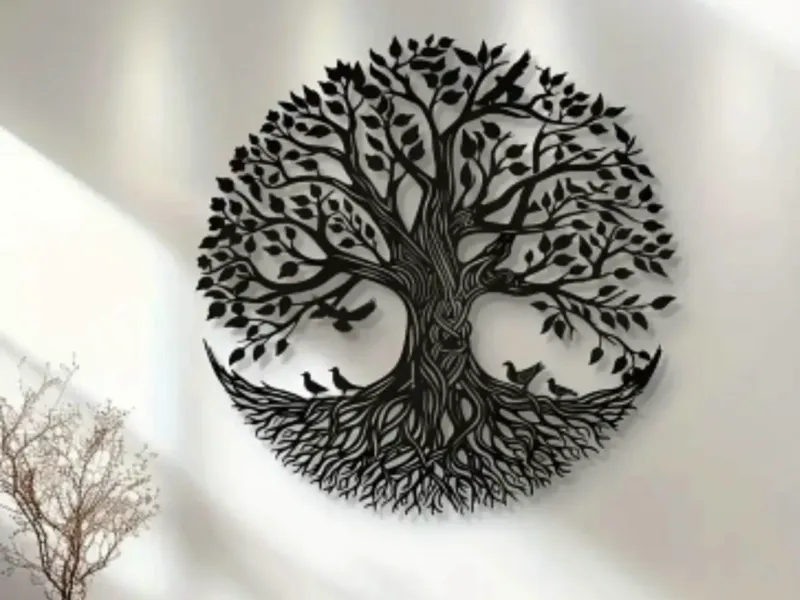 Albero Rotondo - Decorazione da Parete