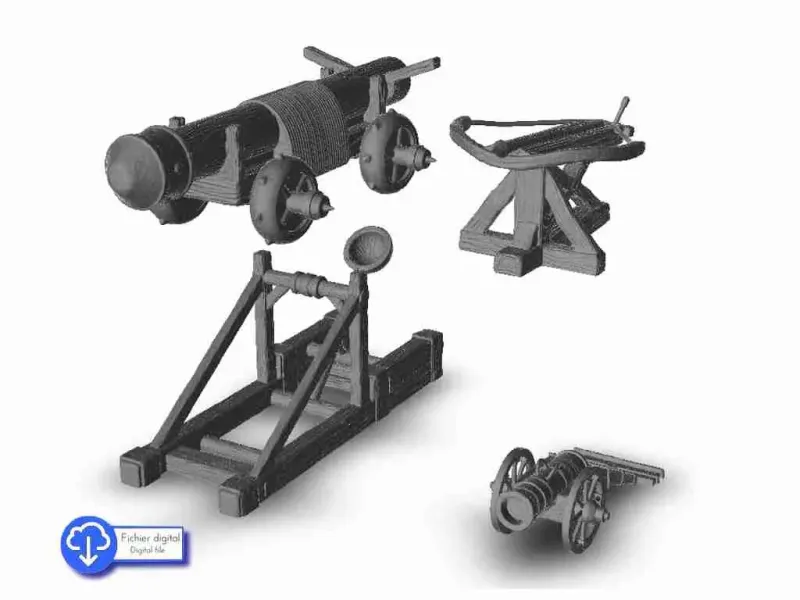 Mittelalterliche Waffenbelagerungen - Miniaturen warhammer 40k 40000 terr