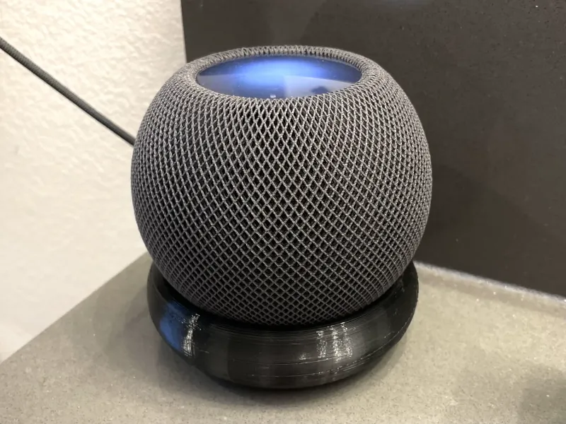 Круглое основание HomePod Mini
