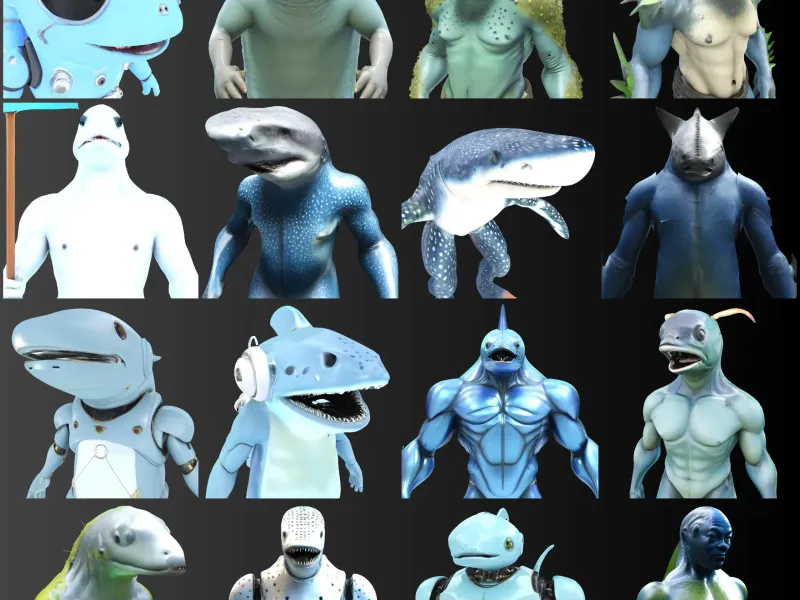 Aquatic Warriors & Sea Guardians Collection
