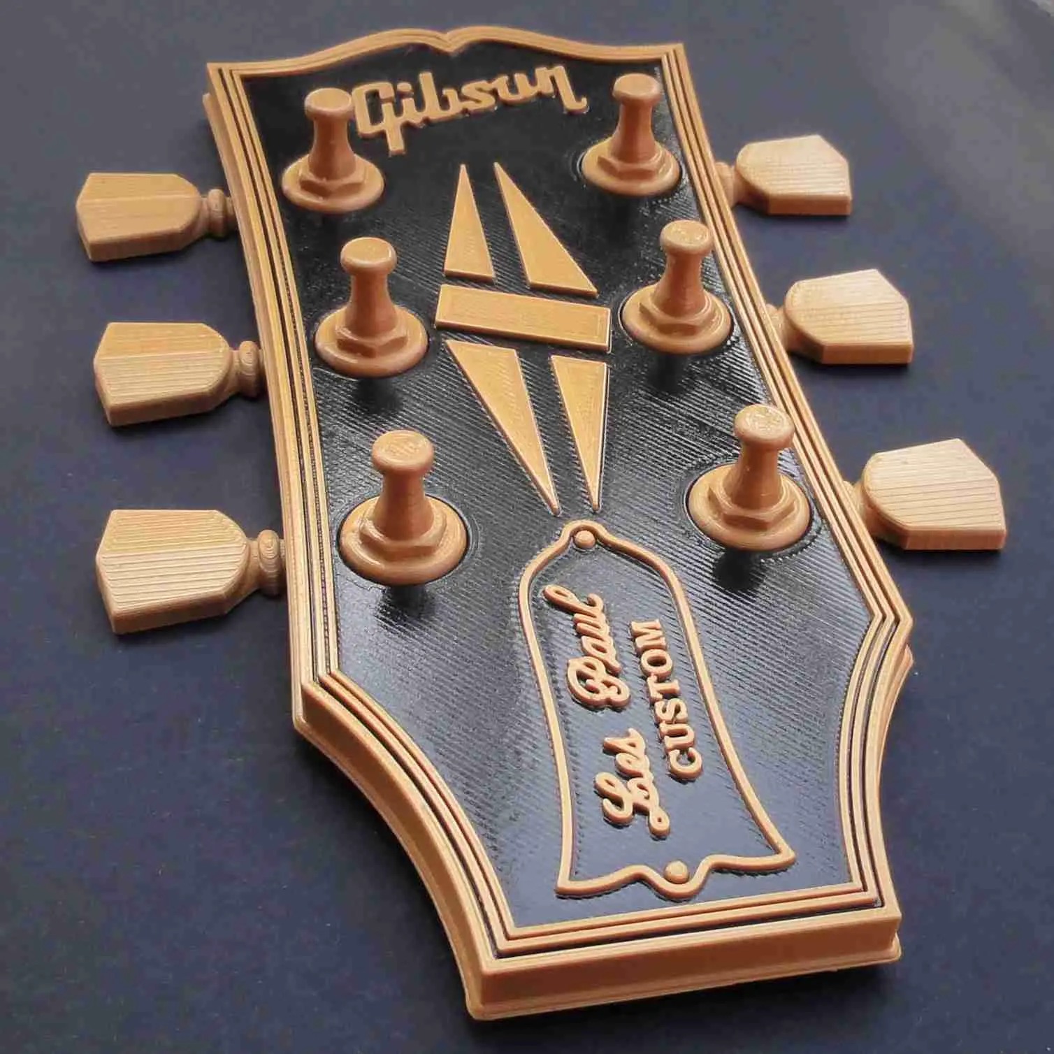 GIBSON GUITAR HEADSTOCK - KEY HANGER / WALL ART