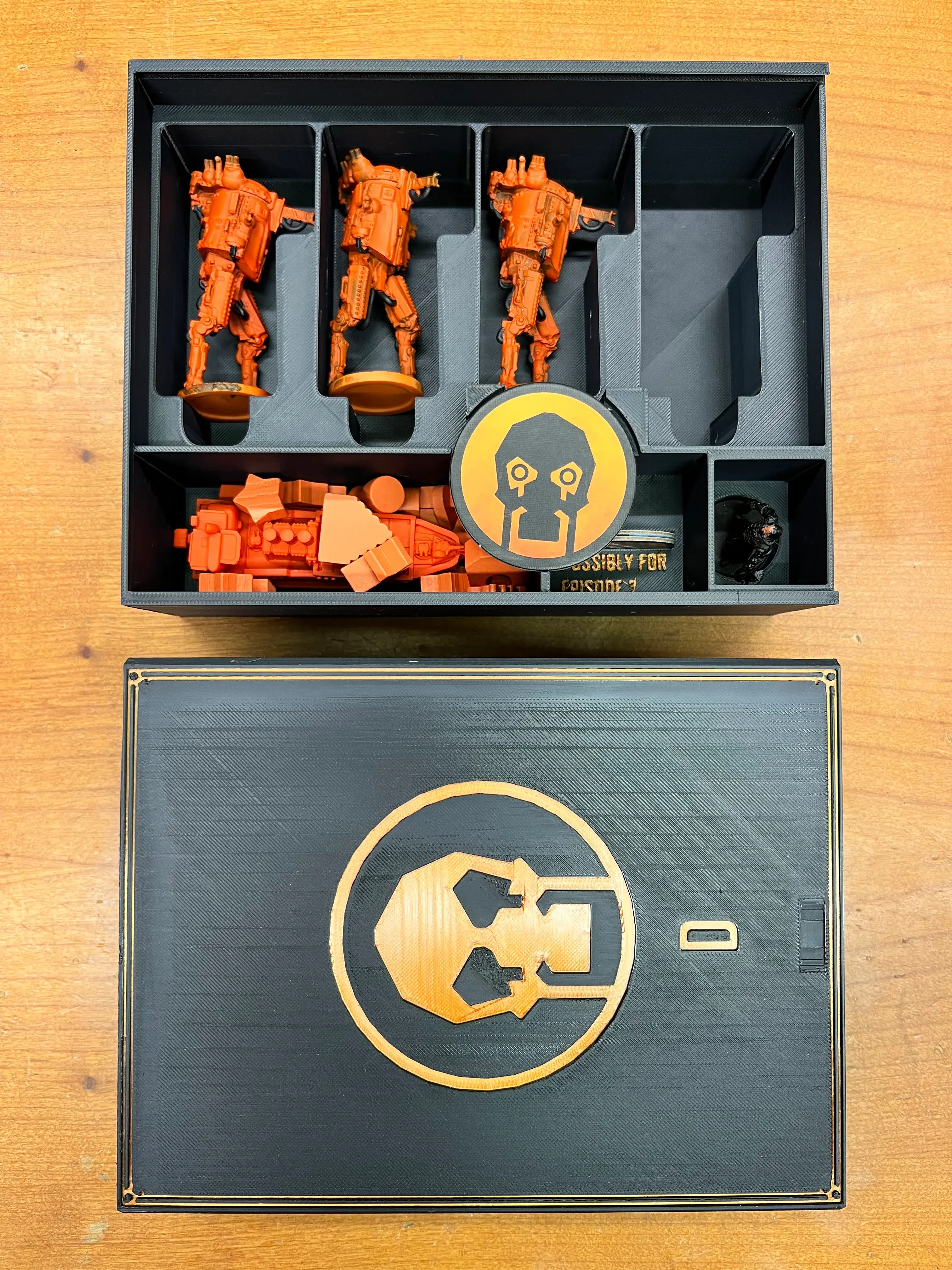 Scythe The Rise of Fenris Board Game Organizer | Insert