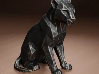Leopard figurine