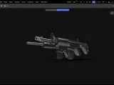 M4 / SCAR L porte clés-1