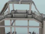 Post-apocalyptic Outpost - sci-fi science fiction future 40k-6