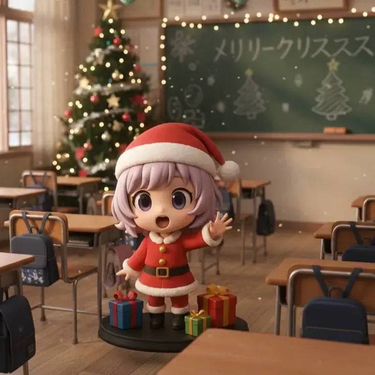 Christmas Najimi Osana Chibi | Komi Can't Communicate