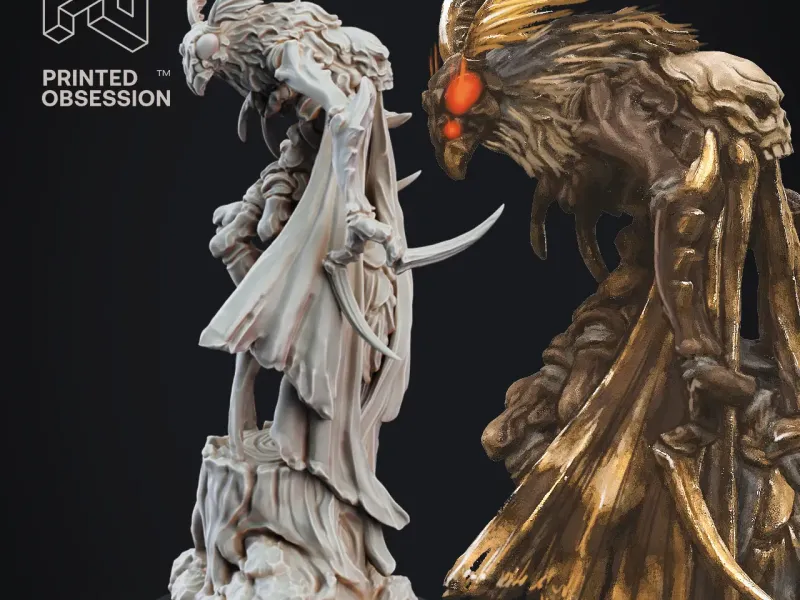 Mothman - Cryptid - PRESUPPORTED - 32mm D&D