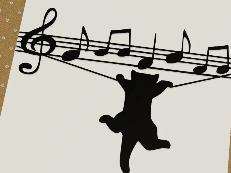 Hang on the music