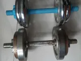 dumbbell handle set-0