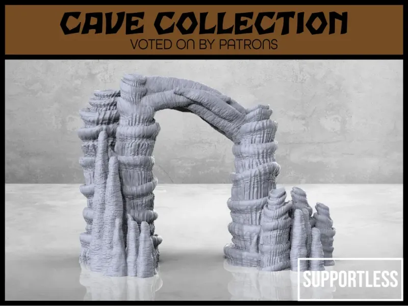 Cave Entrance - Version 2 - Tabletop Scatter Terrain