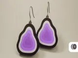 Glint | A Geode Inspired Earring Set | CFS-1