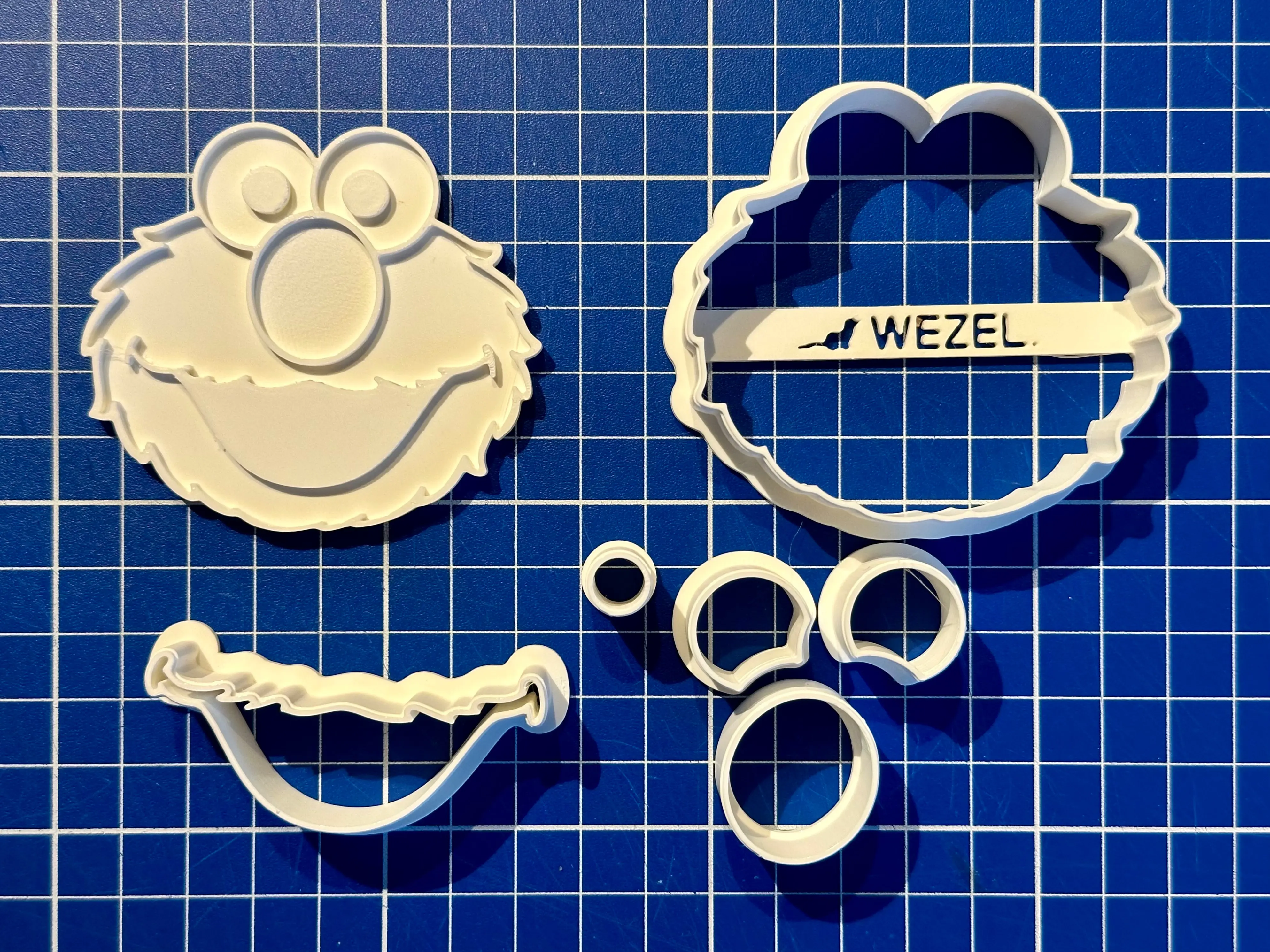 Sesame Street Elmo cookie cutter