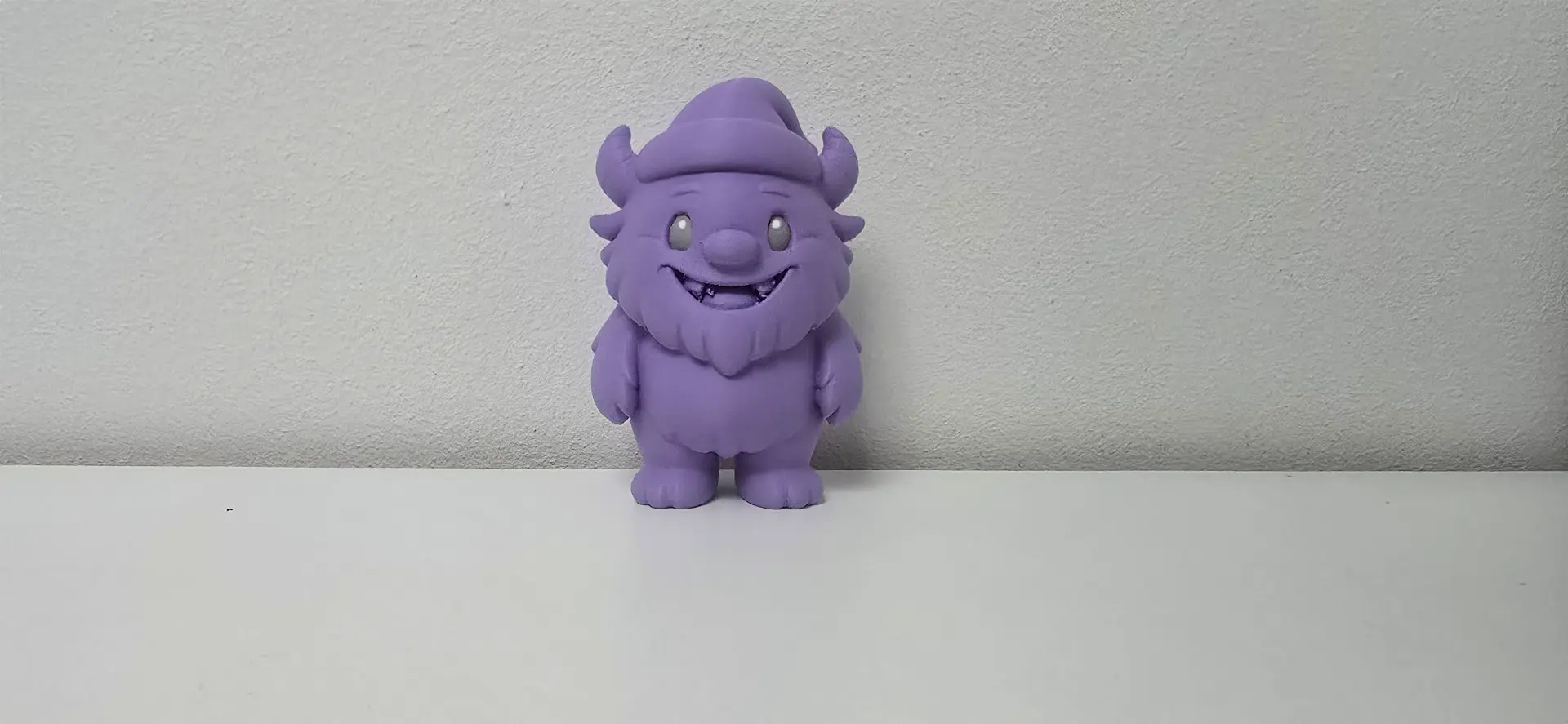 Smiling Horned Gnome Holiday Figurine