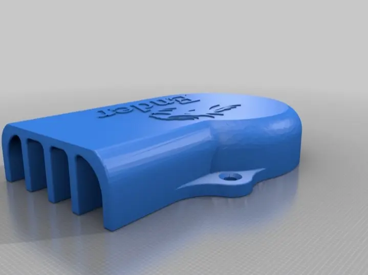 Free 3D Printer Parts STL Download - Ender 3 pro powersupply fan coverby ice_3D_printed
