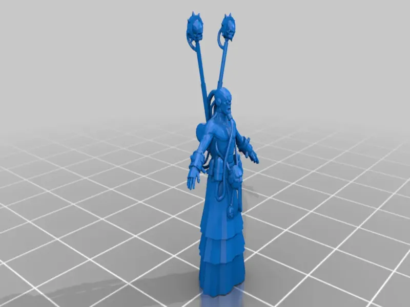 rogue psyker cultist - chaos - tm