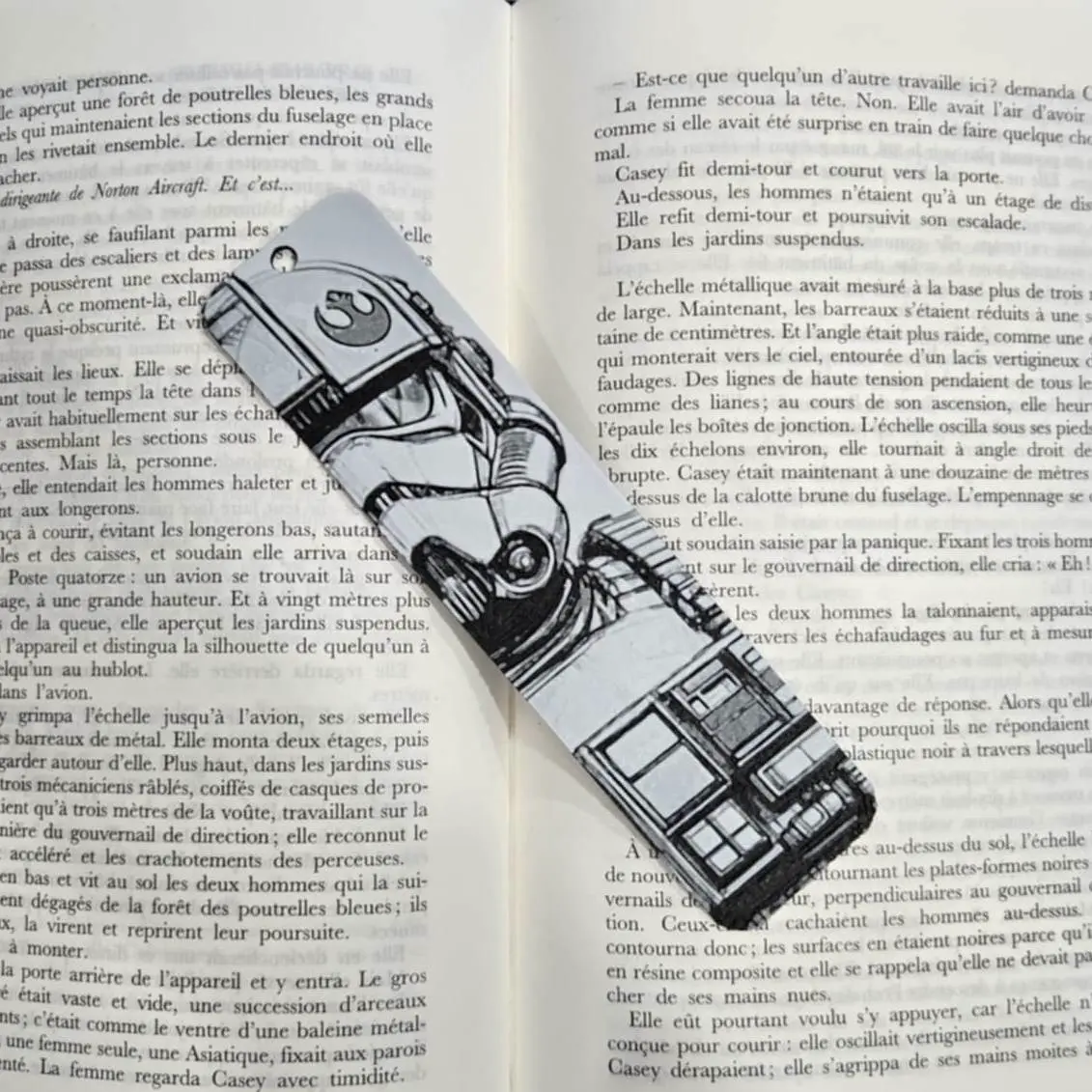 Bookmark Pilote Star wars