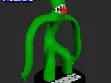GREEN FROM RAINBOW FRIENDS ROBLOX | 3D FAN ART-1