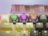 Dinosaur Hatching keycaps - Teclado mecánico-2