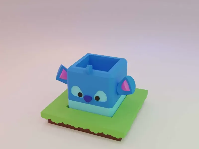 Disney Tsum Tsum Lilo & Stitch Planter Box