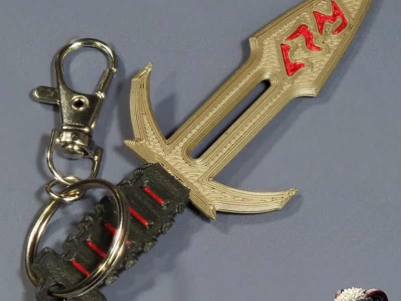 Klingon Keychain