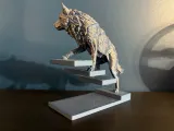 Wolf on Stairs-1