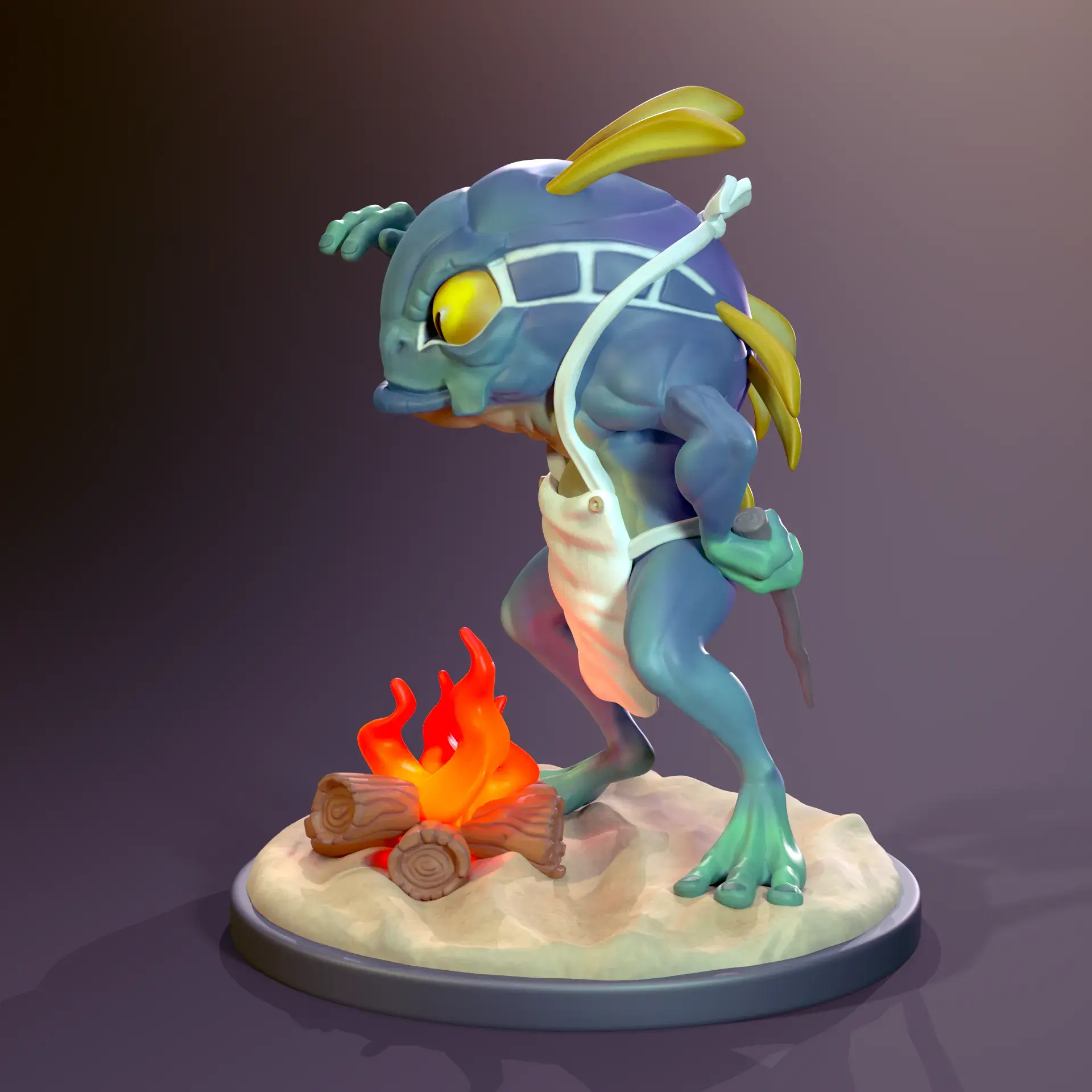 "Captain" Cookie Murloc Looking