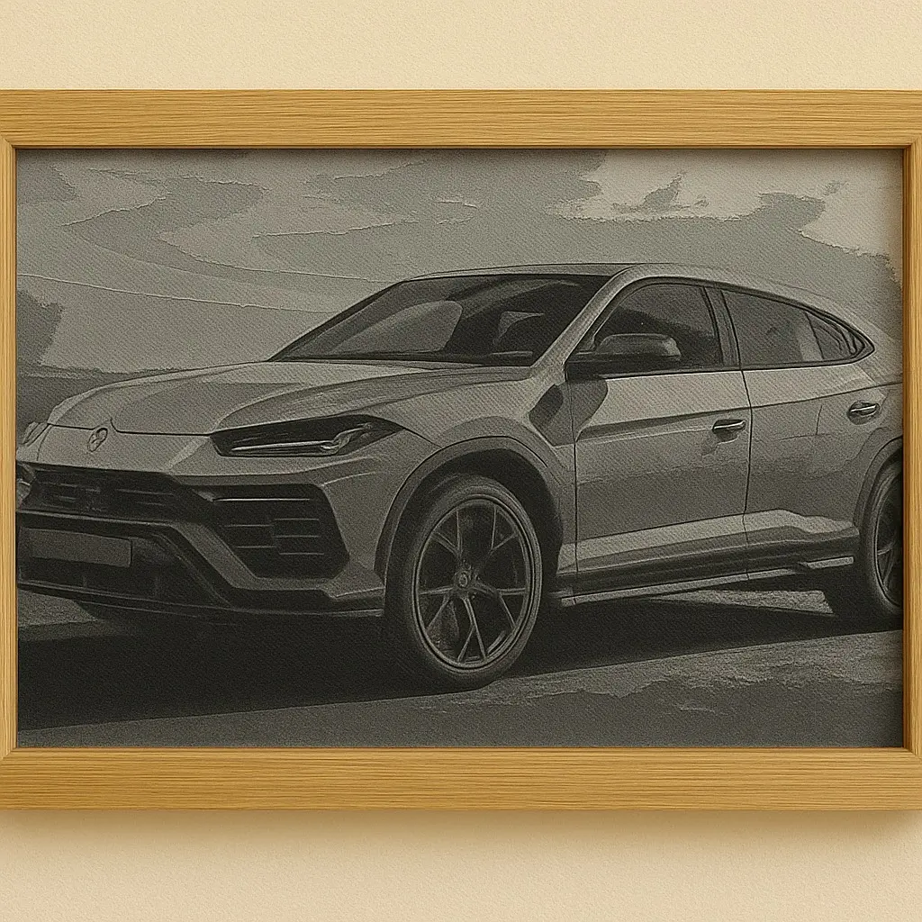 Lamborghini Urus 3D-Art Picture
