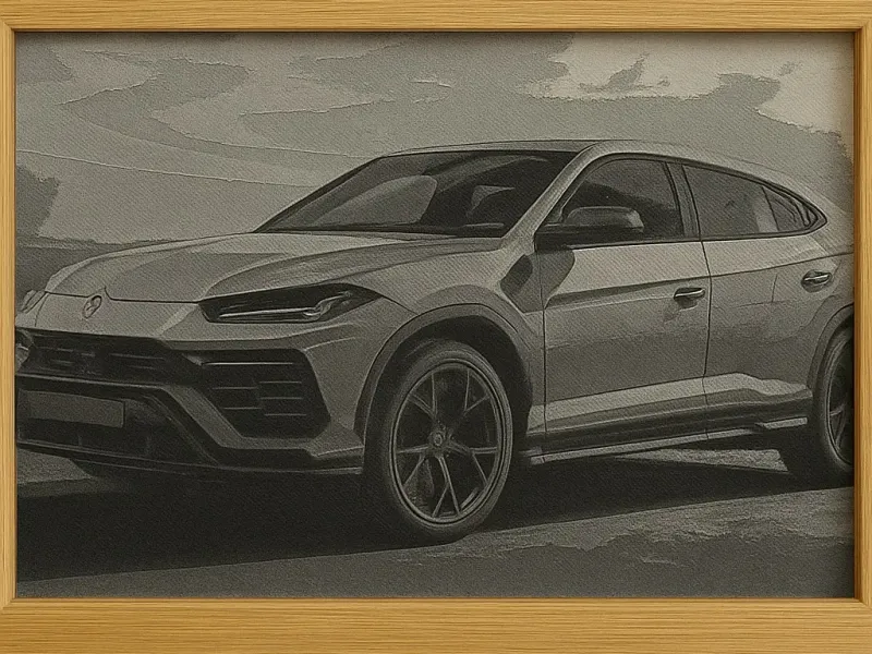 Lamborghini Urus 3D-Art Picture
