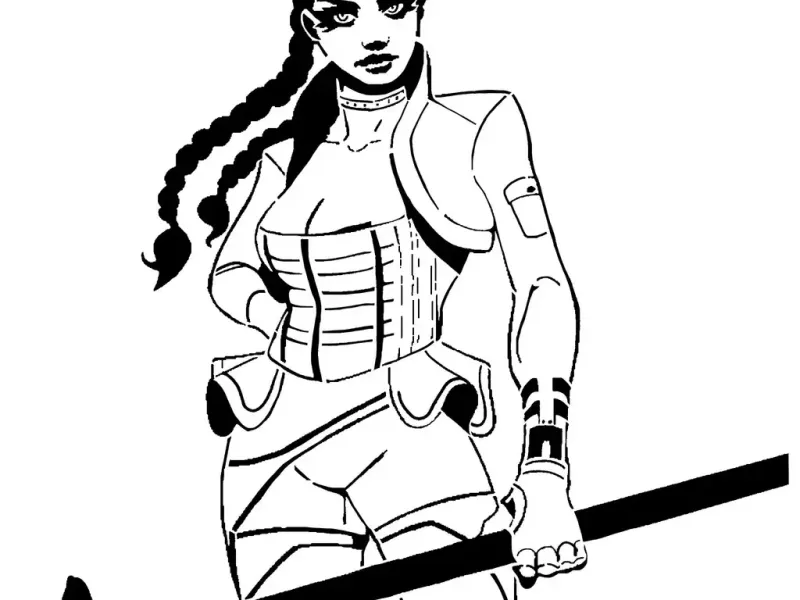 Stencil Loba Andrade