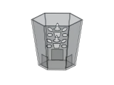 Six sided Aero Pot-6