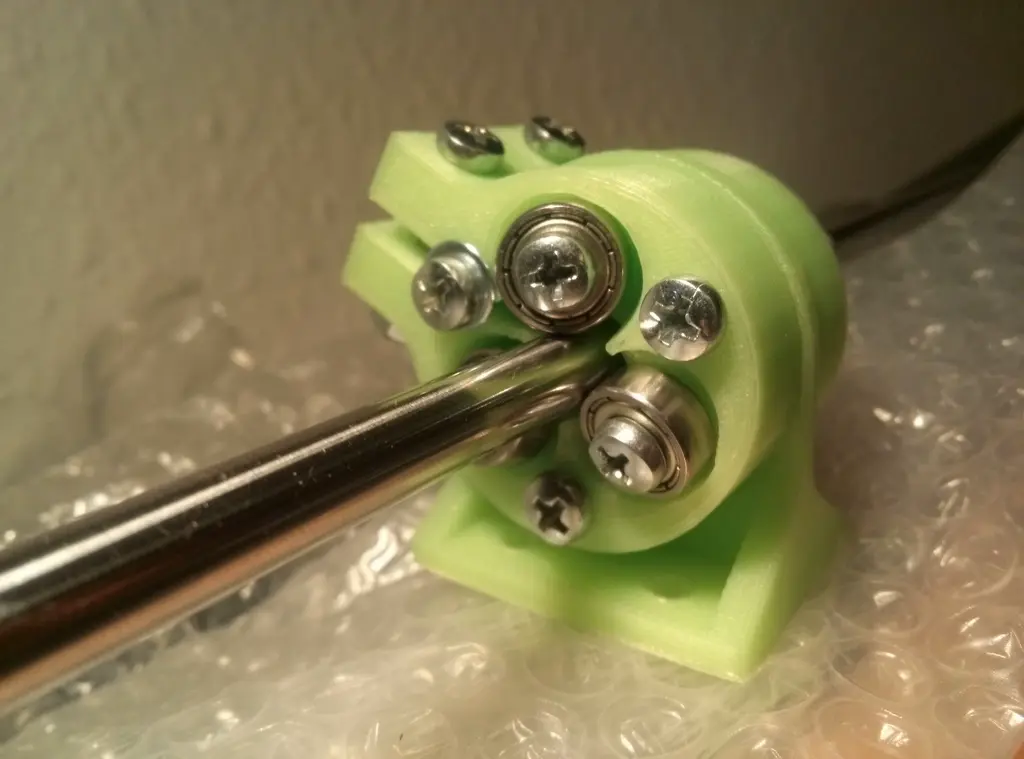 Threadless Ball Screw, 10mm travel pr. rev