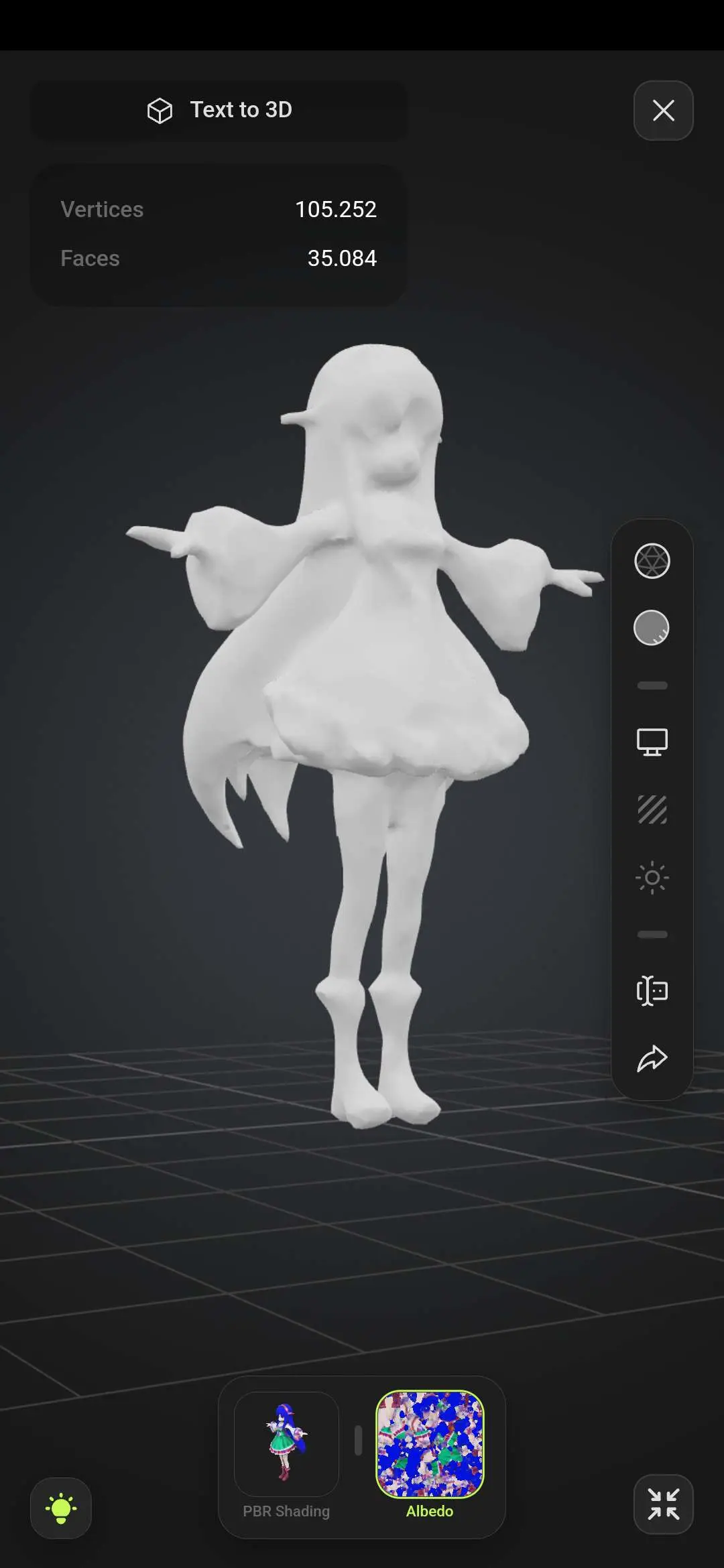 Magical anime girl (painting required)