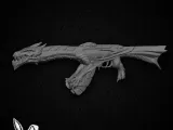 Elderflame Vandal Cosplay Weapon - Valorant Fan Model-7
