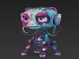 Steampunk monster