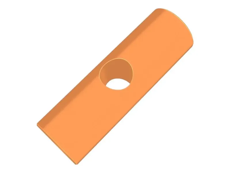 Elementi di fissaggio - Dadi - Filettati - Barile - Simmetrico - Passante-H