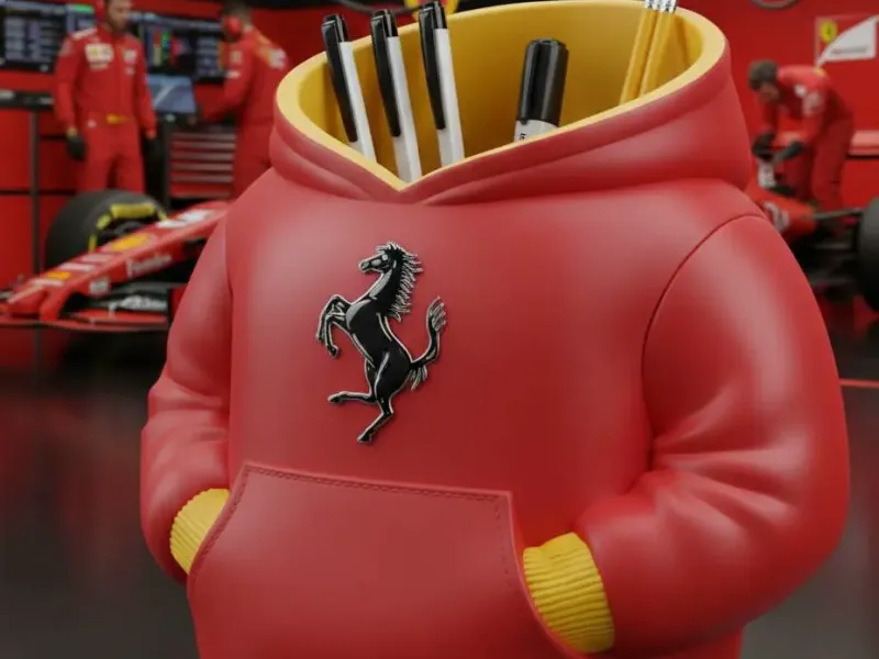 FERRARI F1 TEAM PEN HOLDER