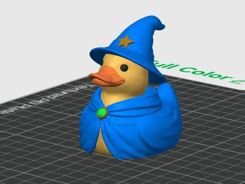 Fantasy Wizard Duck