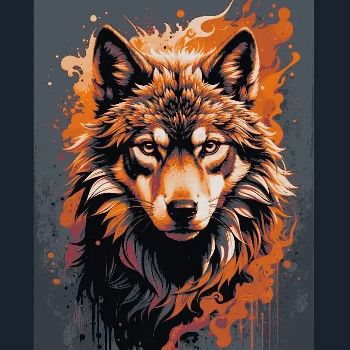 Wolf - HueForge