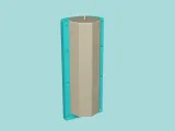 Candle Mold A14 - Molding Maker Wick Template-5