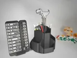 Rotating Pen Holder and Task Planner 旋转笔筒 计划打卡器-6