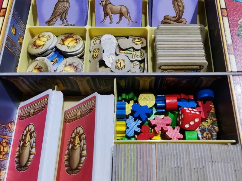 Inserto per il gioco da tavolo Luxor