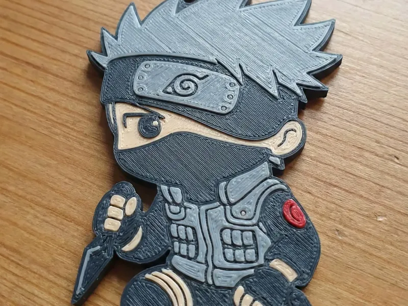 LLAVERO KAKASHI HATAKE - 3DLABMEX