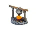 Campfire with the cooking pot-2