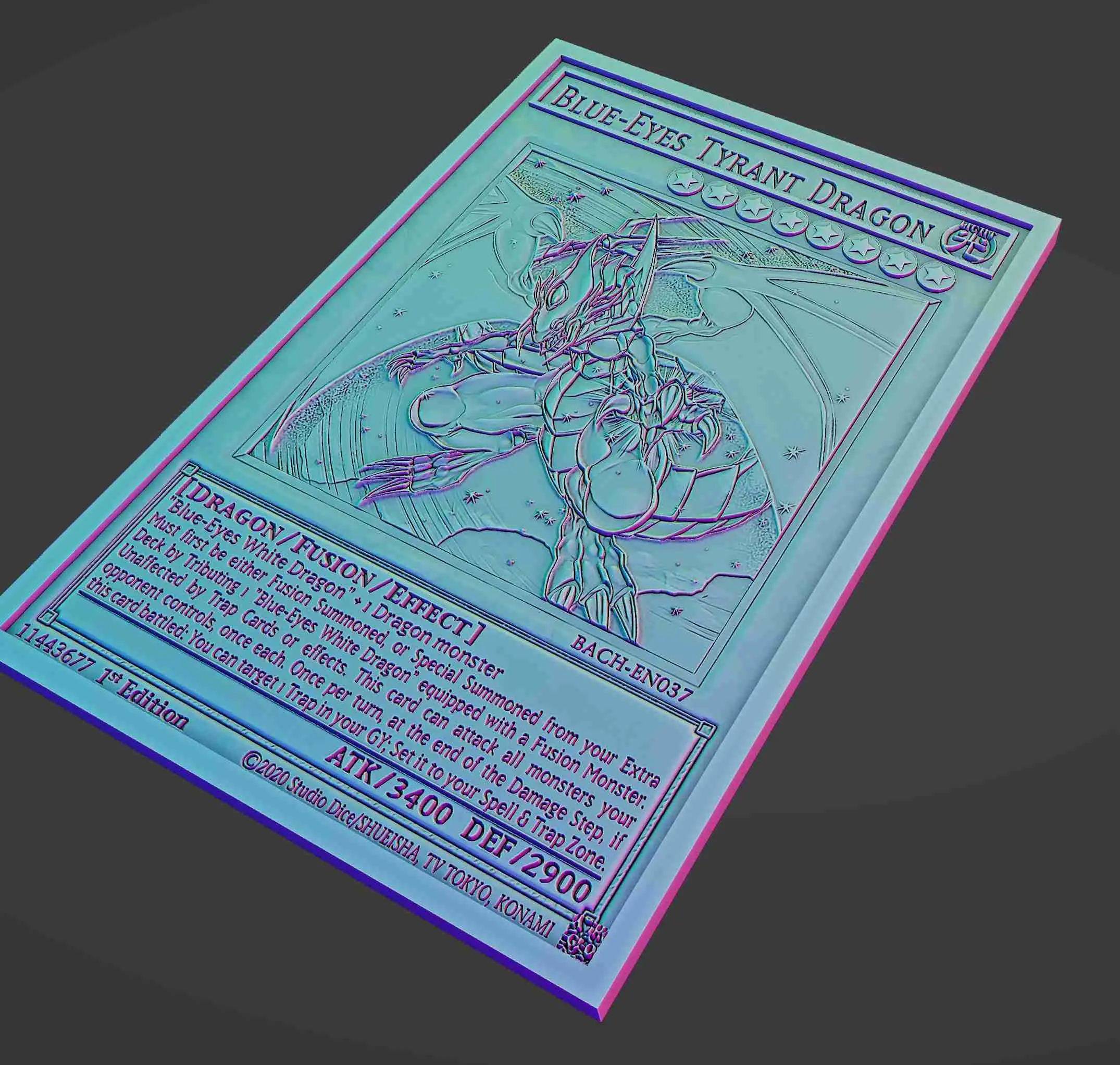 Drago Tiranno dagli Occhi Blu - yugioh