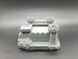 Fantasy Dwarf Castle Mini Terrain -Tabletop RPG DnD-4