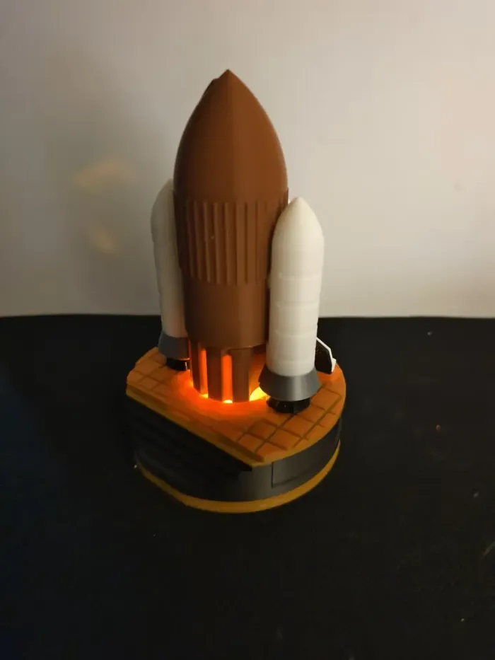 3D Printer Files | 3MF File | NASA-经典火箭 | Creality Cloud