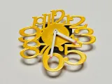 Cadran d'horloge au design artistique-3